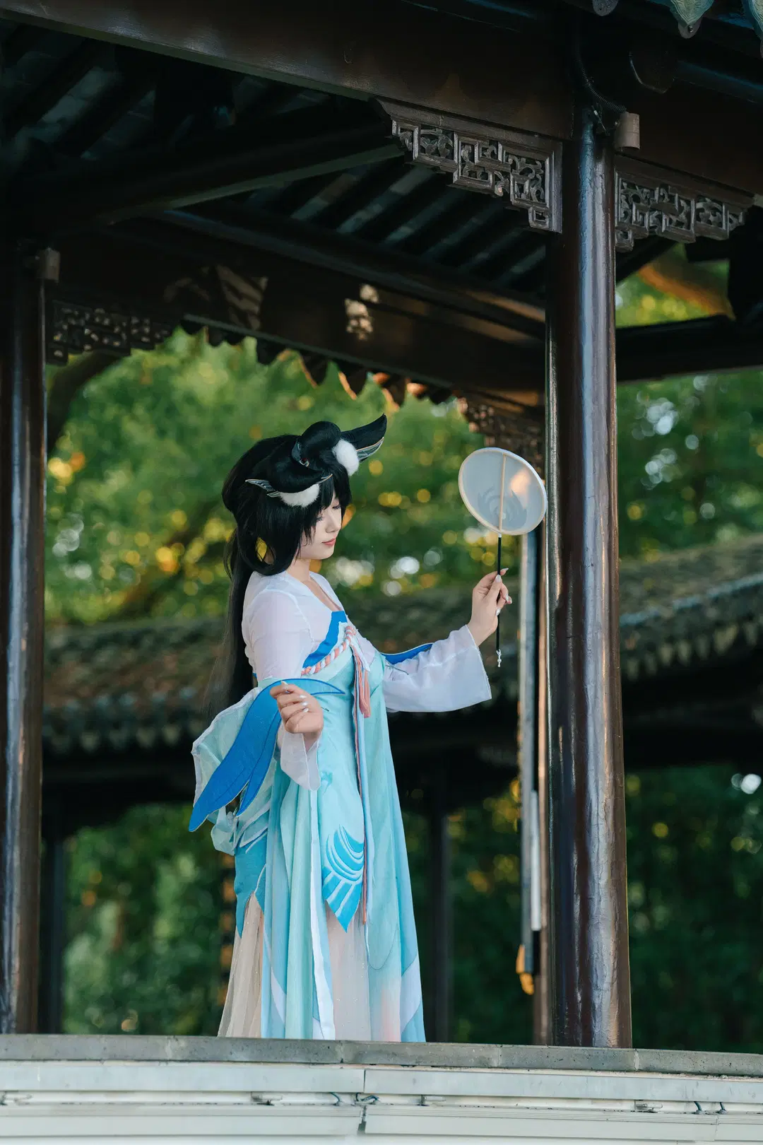 [Chang'e cosplay] Honor of Kings Like a Dream: Freezing an Ethereal Moment in Time by 衾曦 - Image 8