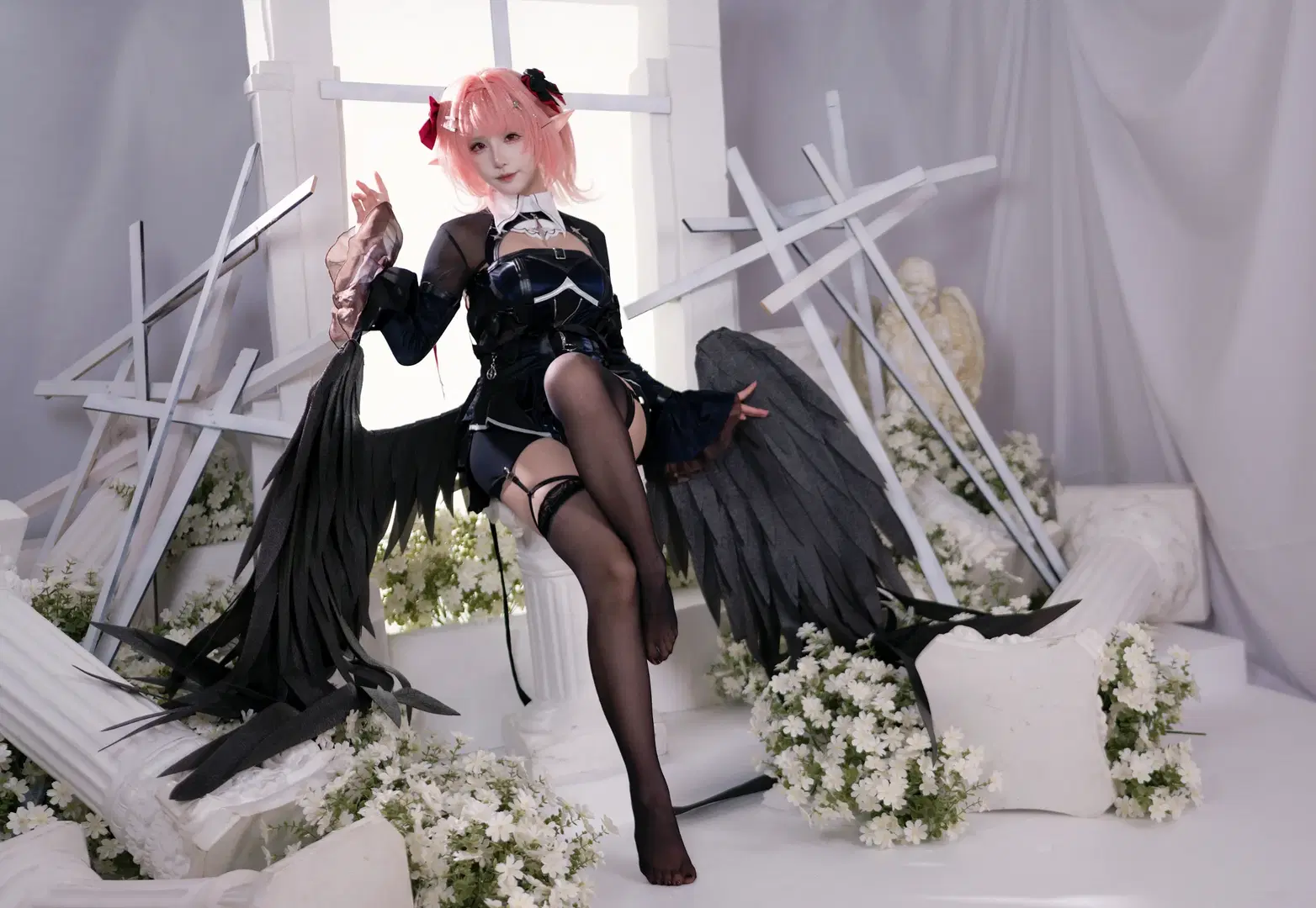 【克鲁鲁cos】碧蓝航线暗黑系哥特风，当游戏人物走进现实 - 我的视界 - 第5张