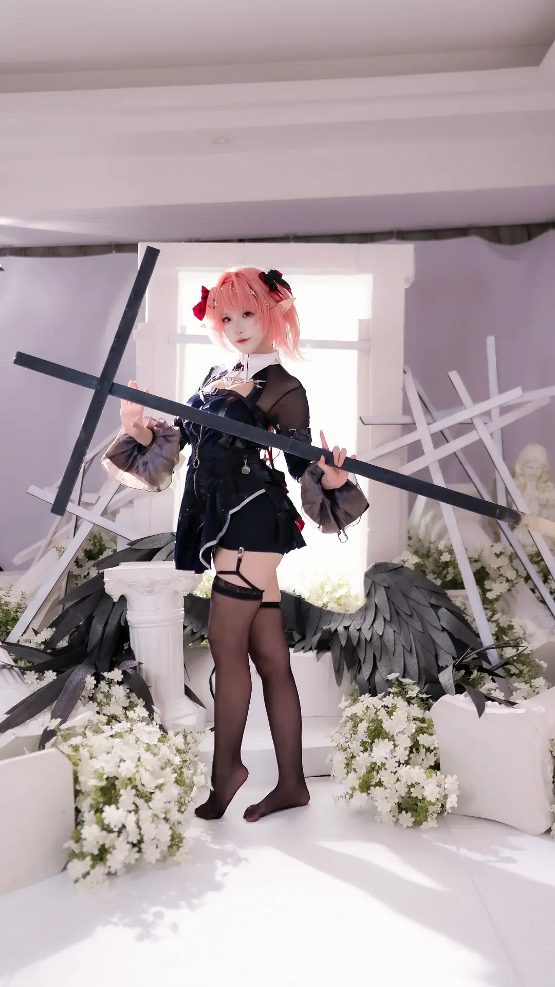 【克鲁鲁cos】碧蓝航线暗黑系哥特风，当游戏人物走进现实 - 我的视界 - 第9张
