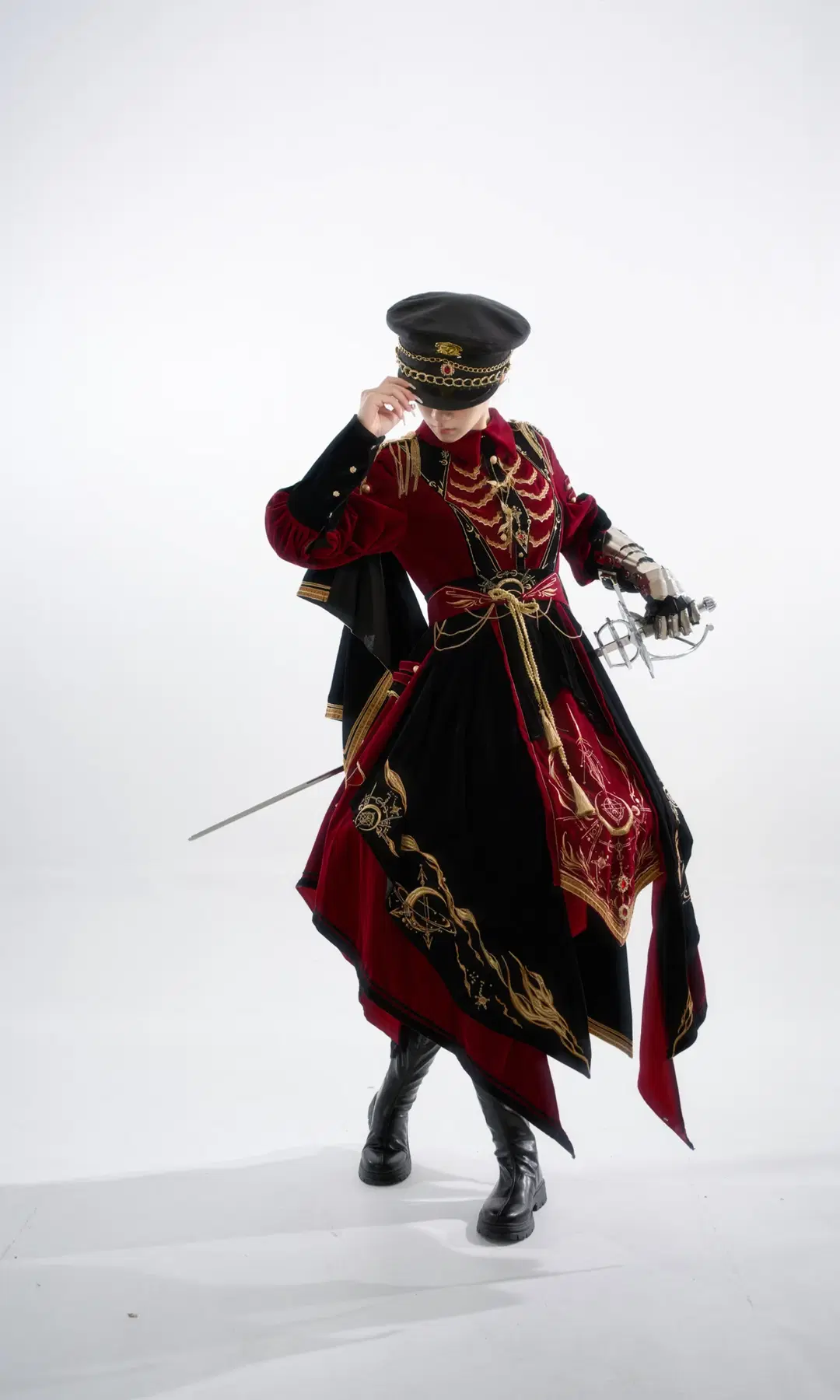 軍lo少女暴君白棚大片，建模臉出片如呼吸 - 胡胡胡先生📷 - 第3張