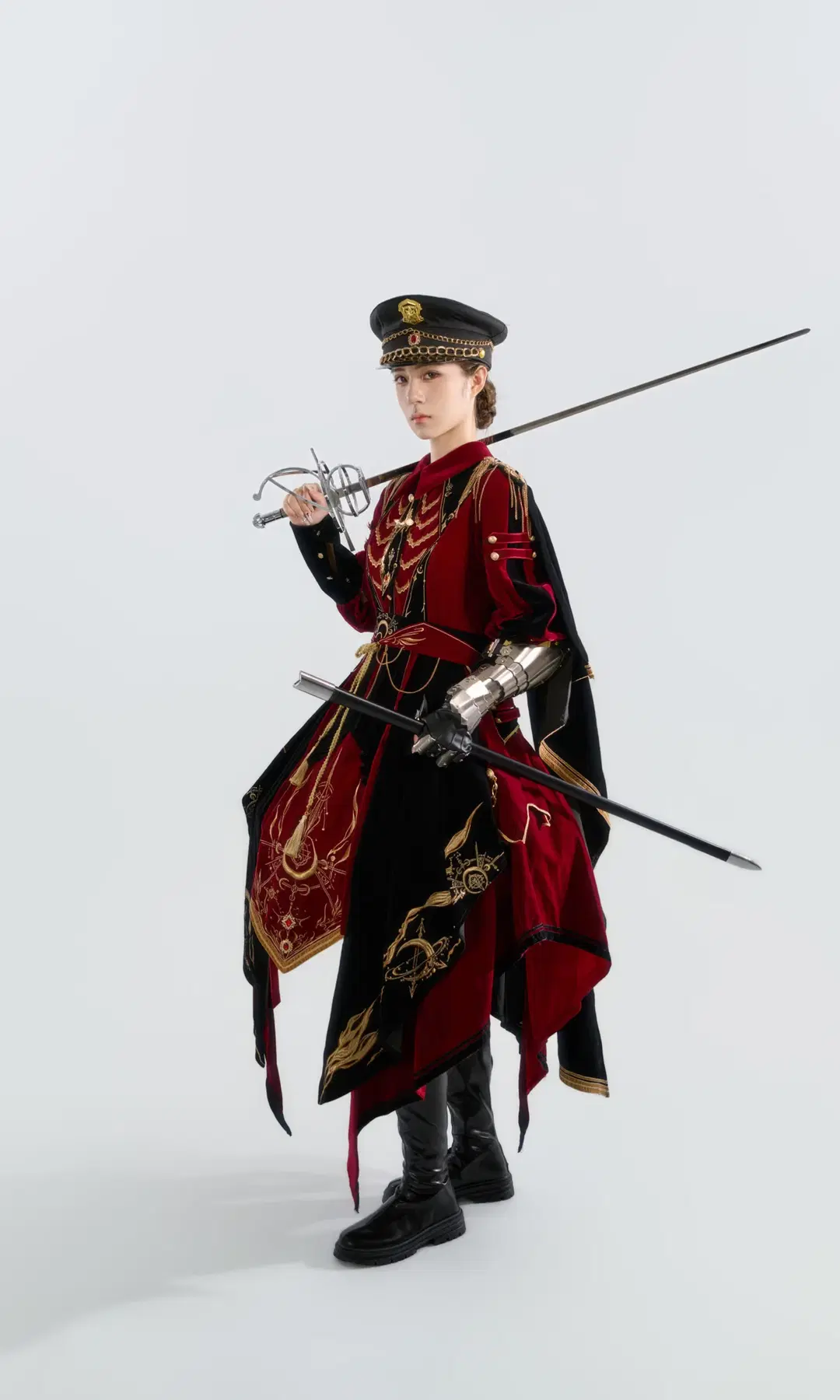 軍lo少女暴君白棚大片，建模臉出片如呼吸 - 胡胡胡先生📷 - 第5張