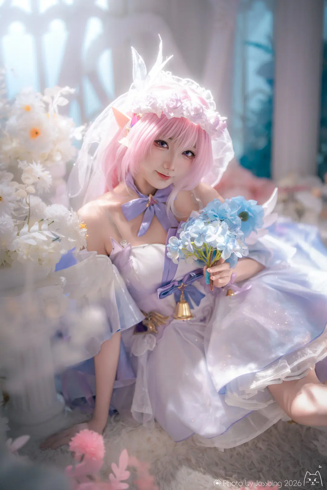 【エリシアコスプレ】崩壊 3rd 花嫁スタイルの創作シェア：二次元撮影の記録 - Jessbing（摆烂Ver - 2枚目