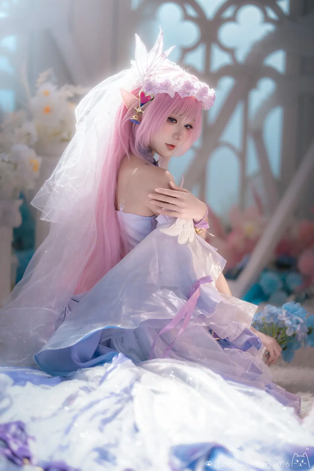 【エリシアコスプレ】崩壊 3rd 花嫁スタイルの創作シェア：二次元撮影の記録 - Jessbing（摆烂Ver - 4枚目