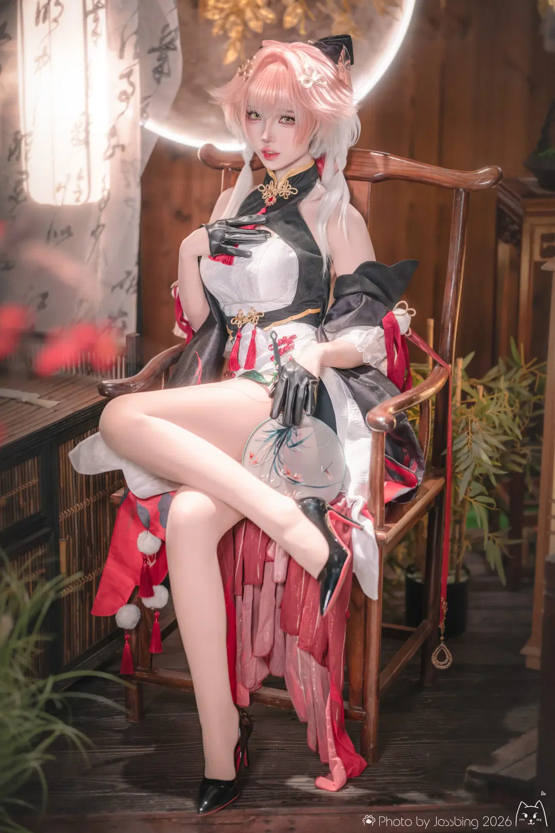 [Changli Cosplay] Wuthering Waves' Blazing Fire: Behind-the-Scenes Shooting Musings by Jessbing（摆烂Ver - Image 2