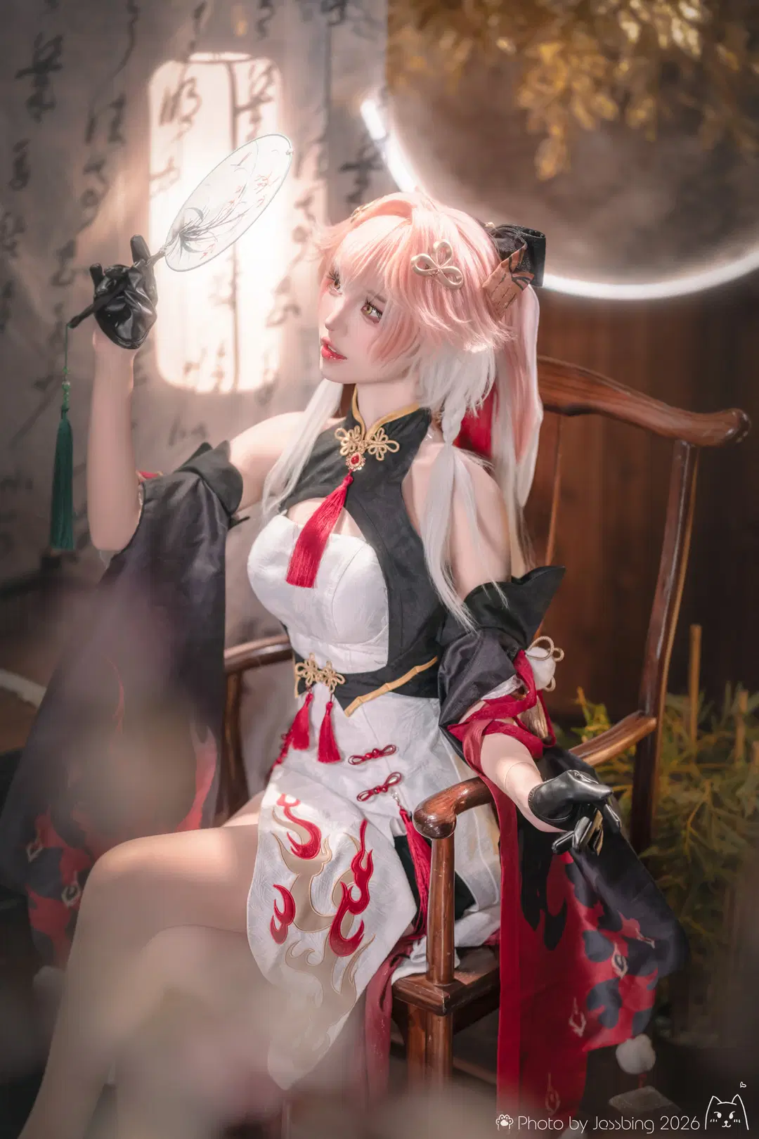 [Changli Cosplay] Wuthering Waves' Blazing Fire: Behind-the-Scenes Shooting Musings by Jessbing（摆烂Ver - Image 5