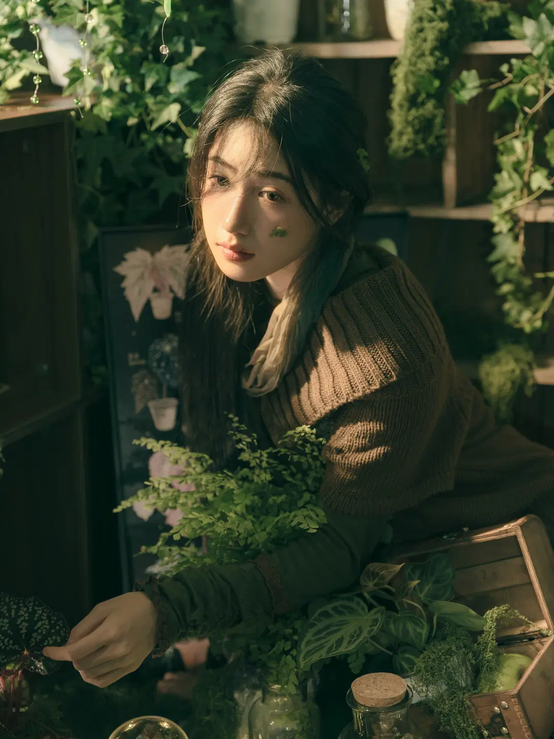 The Botanist's Daughter: Forest Style Atmospheric Retro Photoshoot by CcC - Image 2
