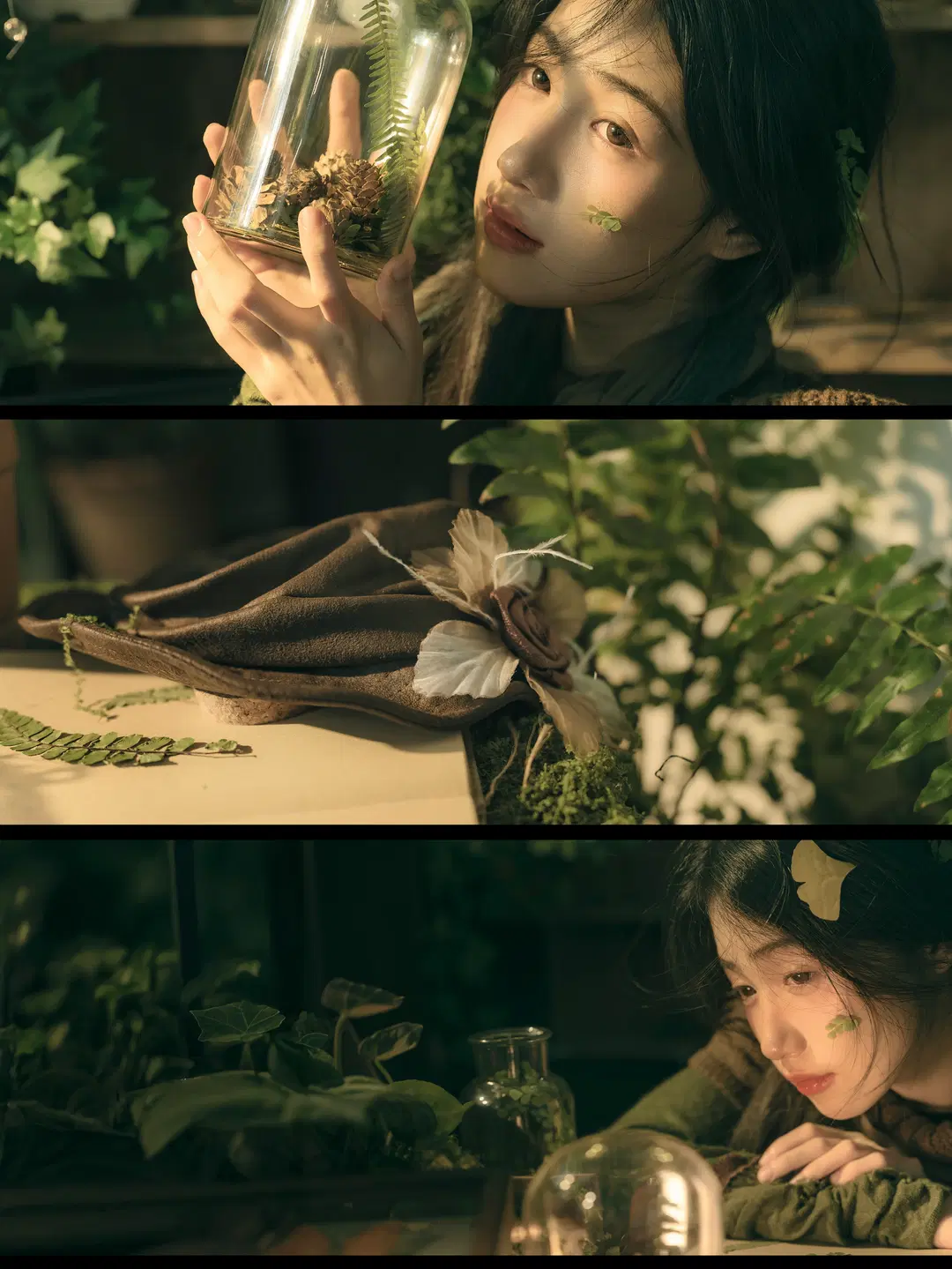 The Botanist's Daughter: Forest Style Atmospheric Retro Photoshoot by CcC - Image 3