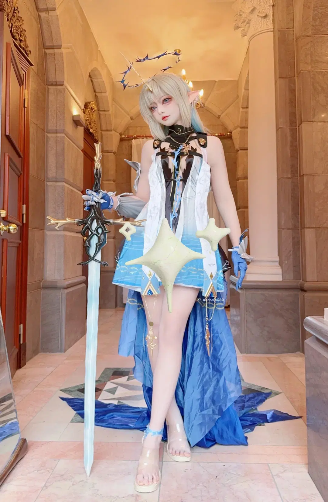 鸣潮, 二次元cosplay, 鸣潮cos, 卡提希亚cos, 芙露德莉斯