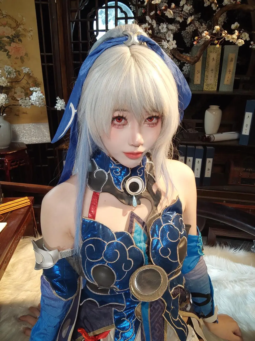 【鏡流 コスプレ】『崩壊：スターレイル』剣首、真紅の瞳に宿るディテールの再現 - 皮皮桃耶 - 2枚目