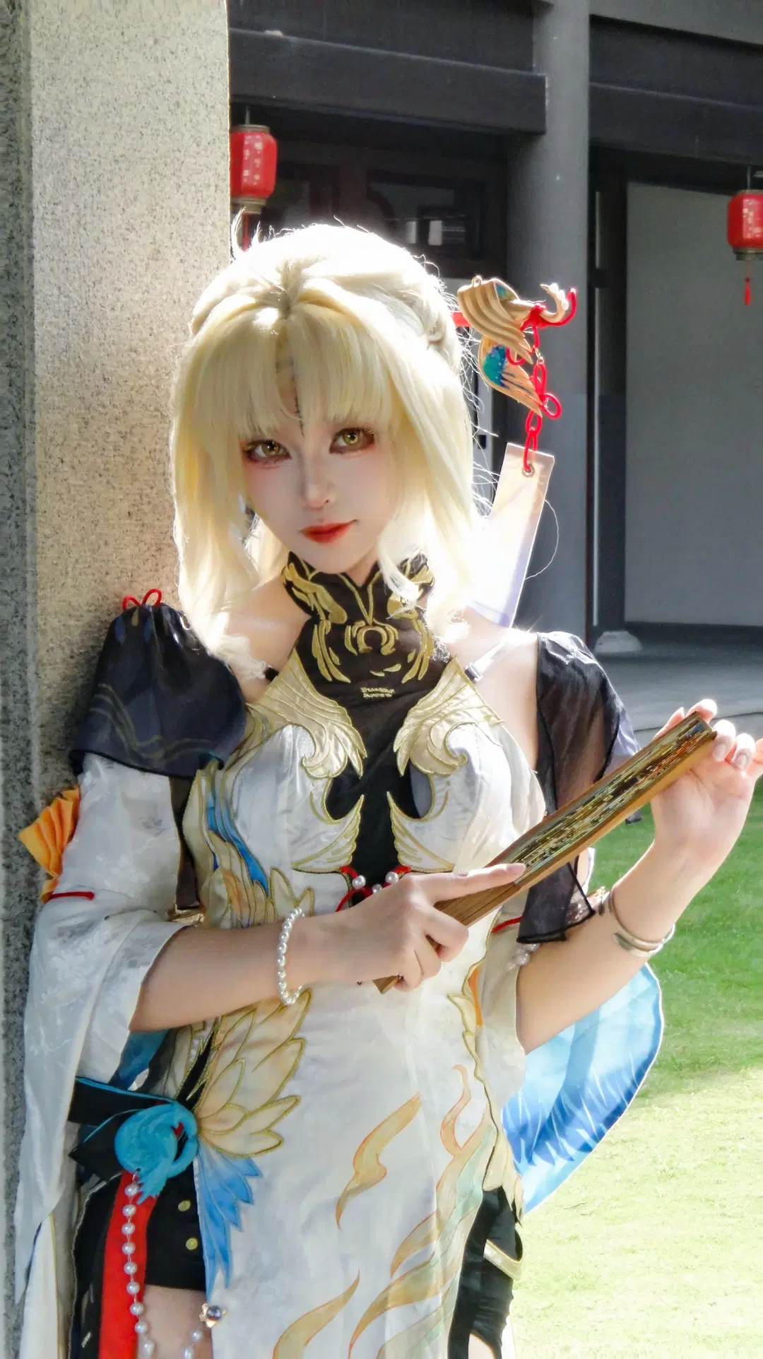 【穂穂コスプレ】鳴潮の中秋節、優しい月光とそよぐ金木犀の風 - 皮皮桃耶 - 3枚目