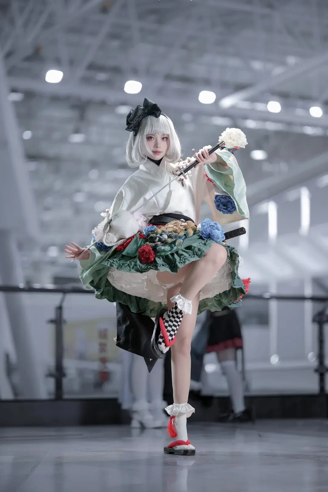 东方project, 漫展场照, 魂魄妖梦cos, 和风cos, 剑道少女