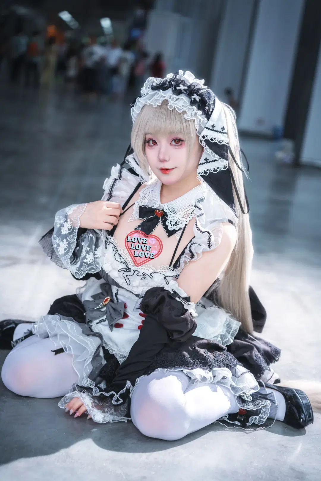 [フォーミダブル コスプレ] アズールレーン メイド服 イベント写真 - -长生剑 - 3枚目