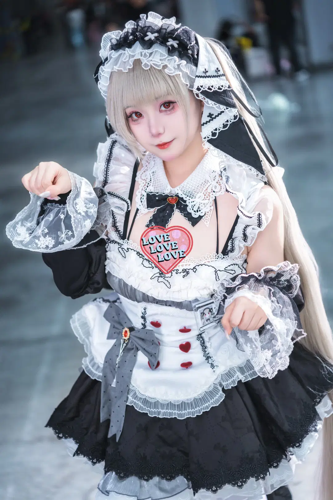 [フォーミダブル コスプレ] アズールレーン メイド服 イベント写真 - -长生剑 - 5枚目