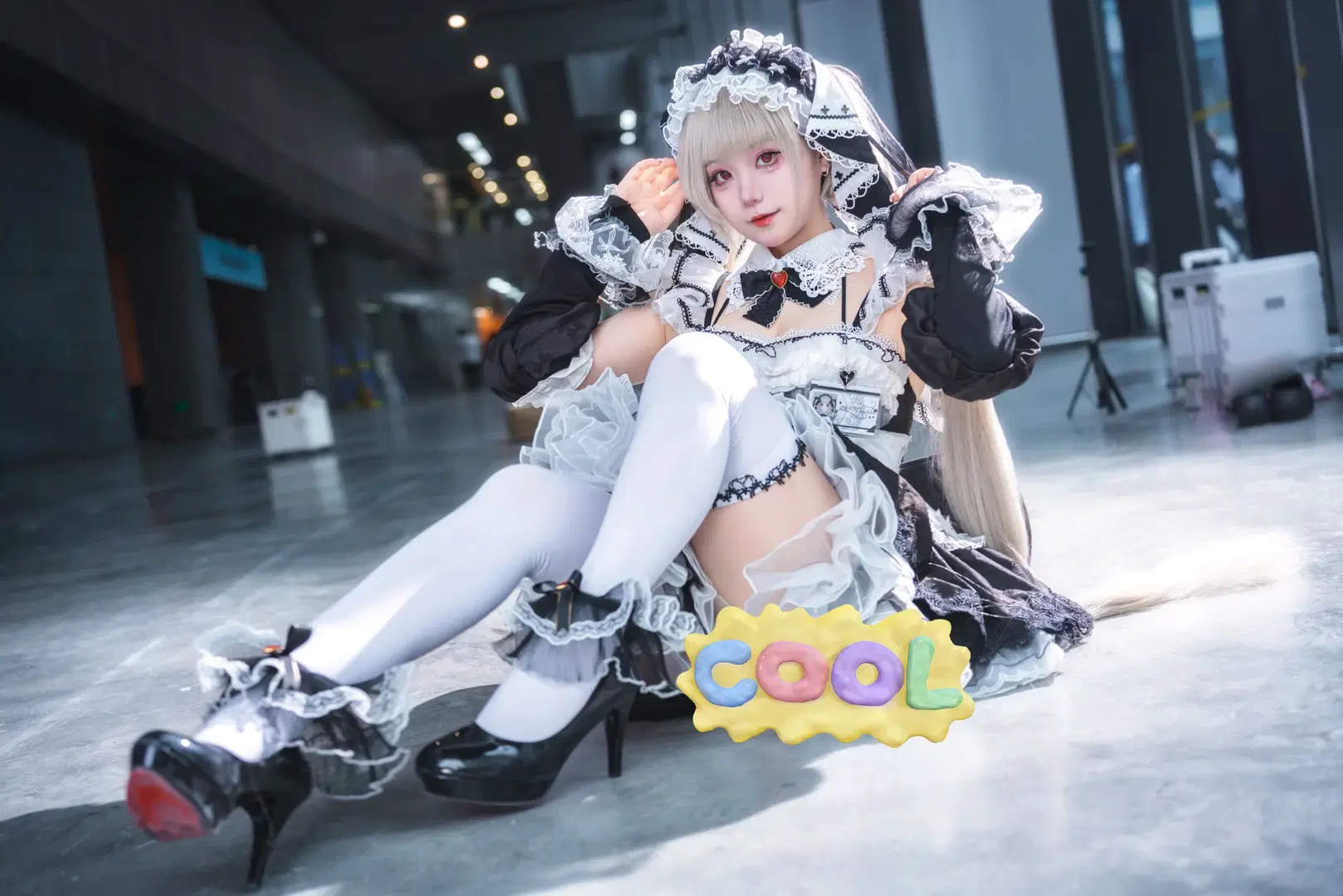 [フォーミダブル コスプレ] アズールレーン メイド服 イベント写真 - -长生剑 - 7枚目