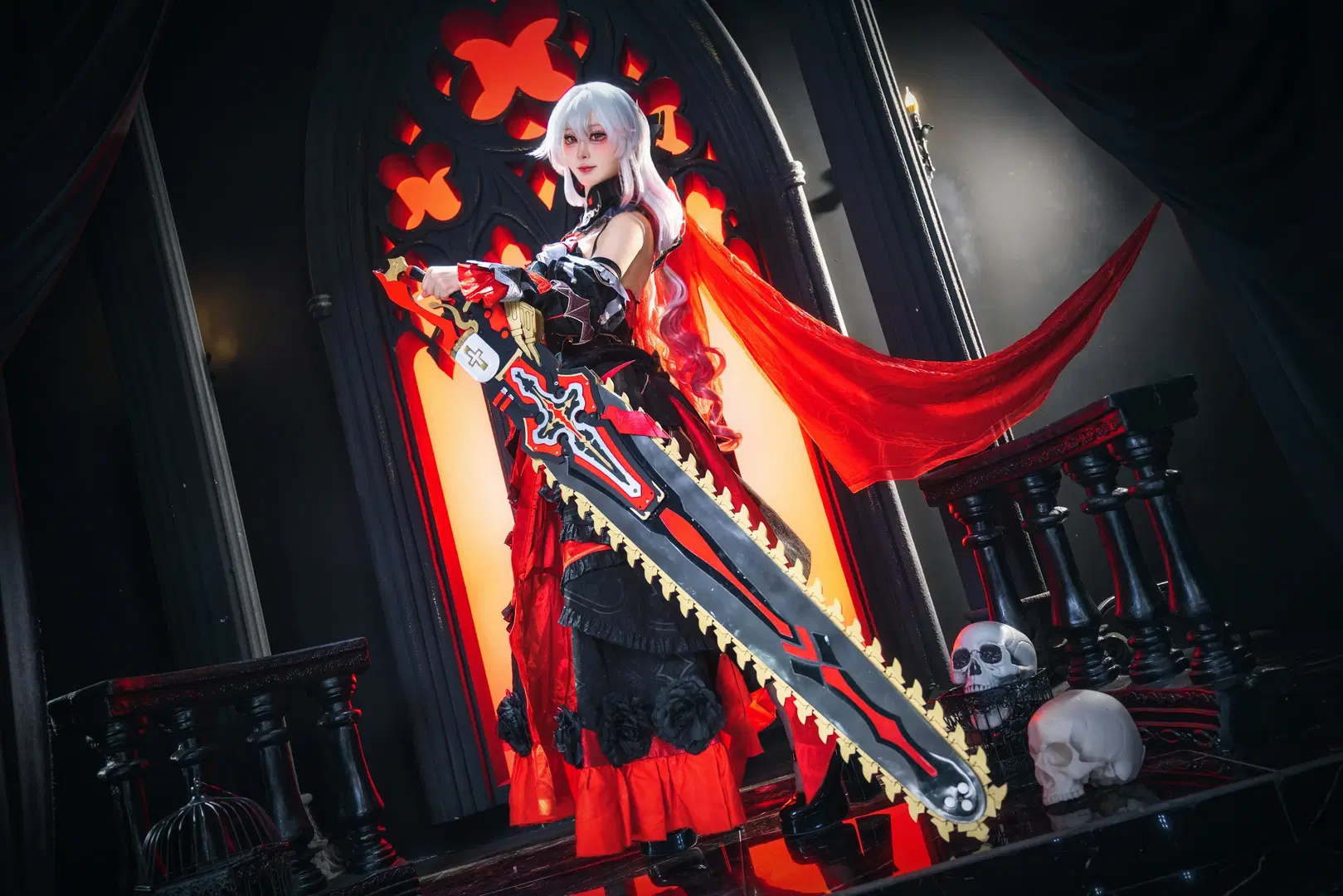 【德丽莎cos】崩坏3暗黑哥特风正片拍摄记录 - -长生剑 - 第2张