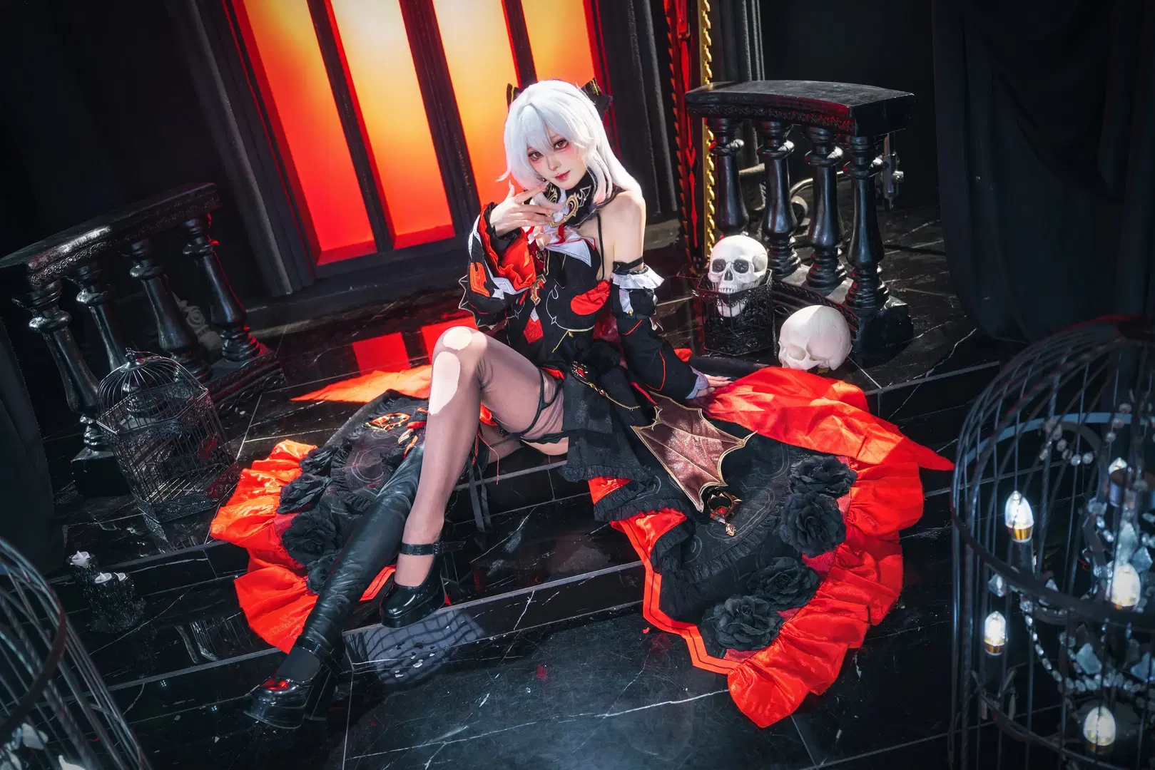 【德丽莎cos】崩坏3暗黑哥特风正片拍摄记录 - -长生剑 - 第4张