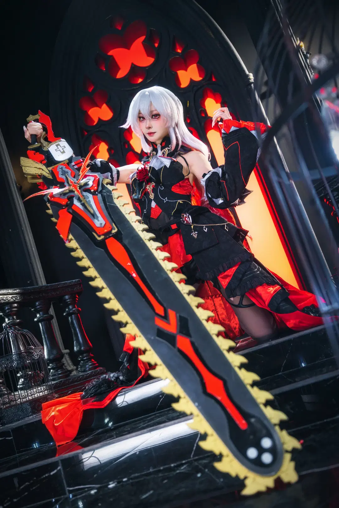 【德丽莎cos】崩坏3暗黑哥特风正片拍摄记录 - -长生剑 - 第8张
