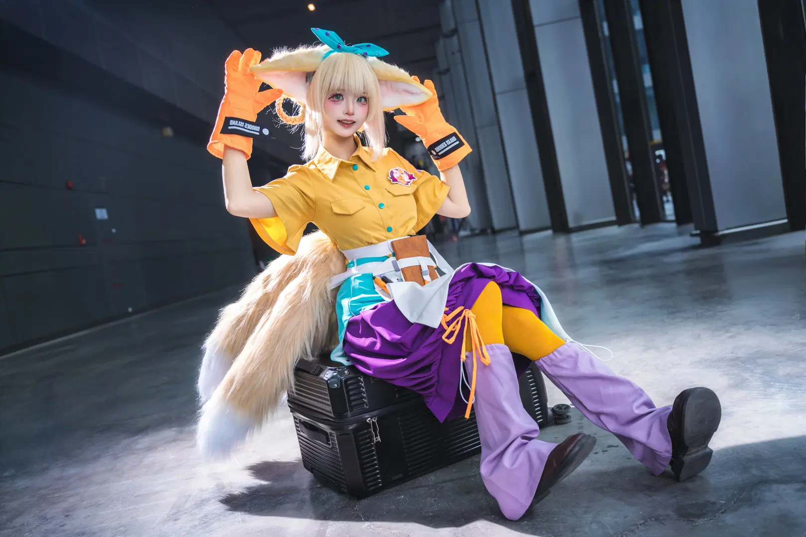 Anime-style photography, Convention photos, Firefly ACG Expo, Arknights, Suzuran Cosplay