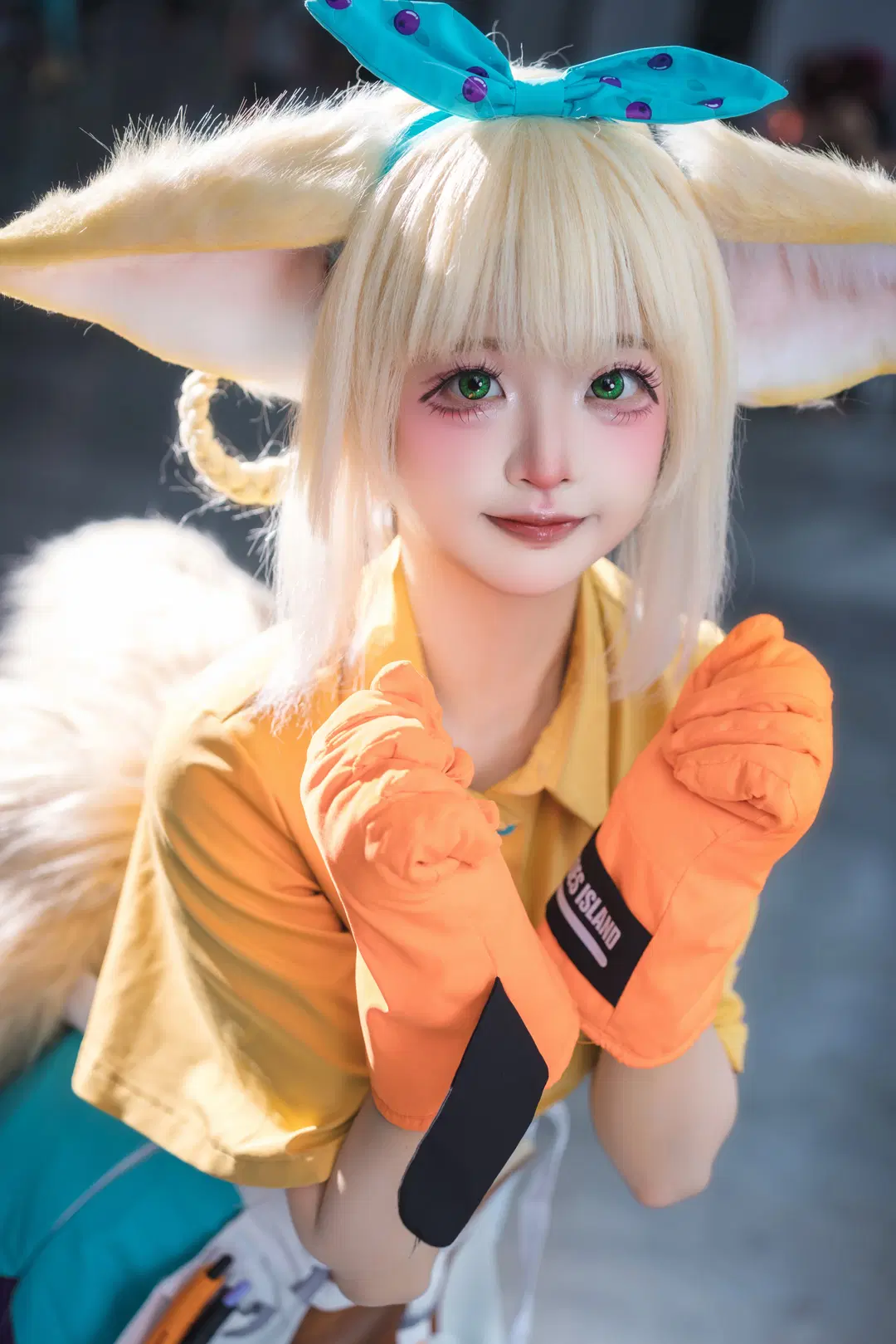 【スズラン コスプレ】『アークナイツ』イベント会場の元気いっぱいな子狐 - -长生剑 - 4枚目