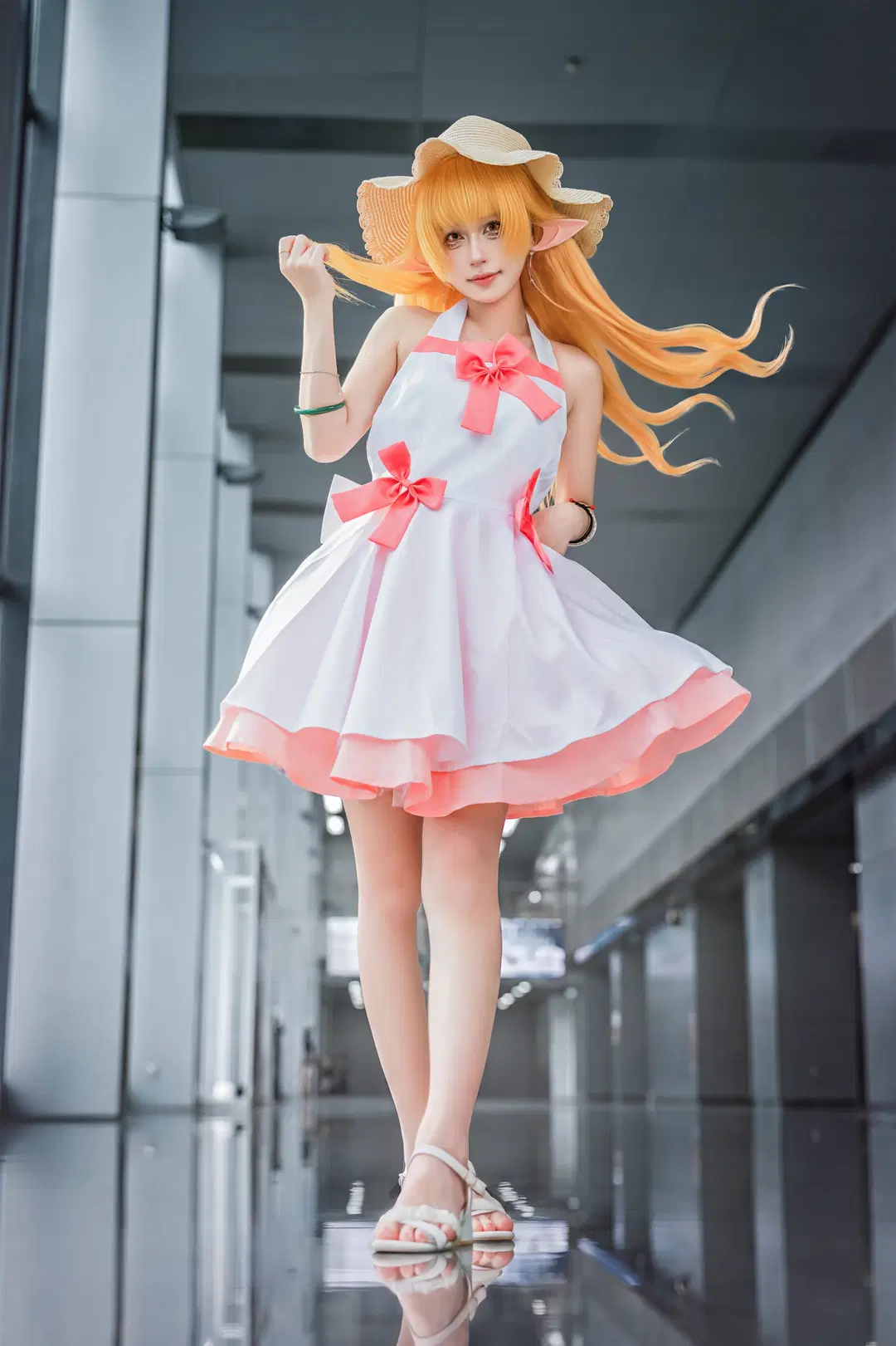 cosplay, 场照, 忍野忍cos, 广州萤火虫漫展, 物语系列