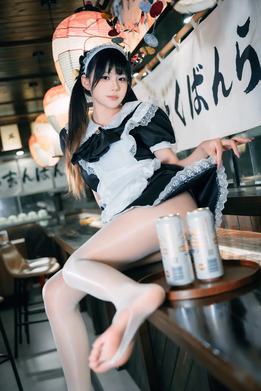 深夜居酒屋里的微醺女仆装记录 - 真皮恶霸 - 第2张