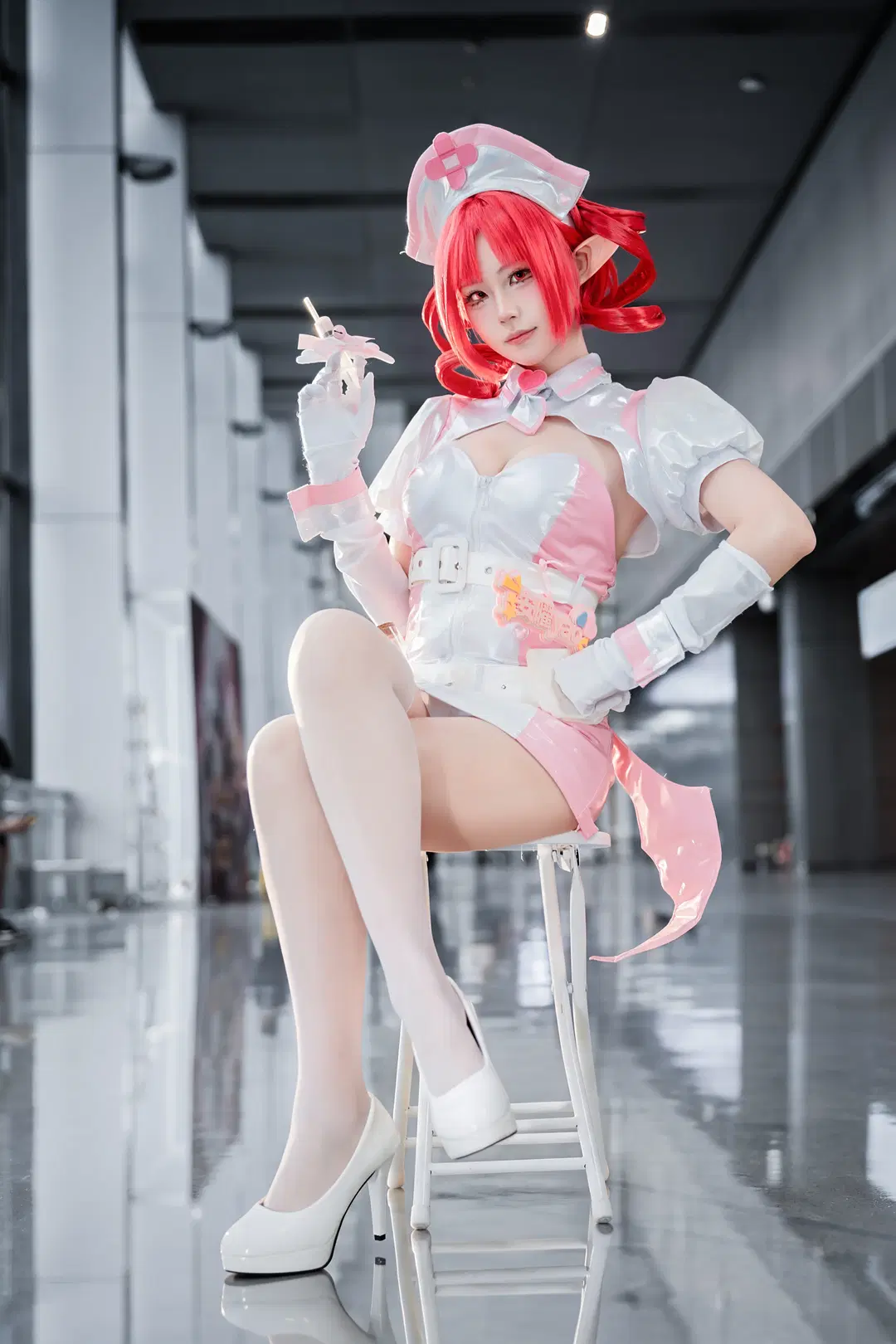Convention photos, Cosplay photography, Buro cosplay, Muse Dash, Stockings