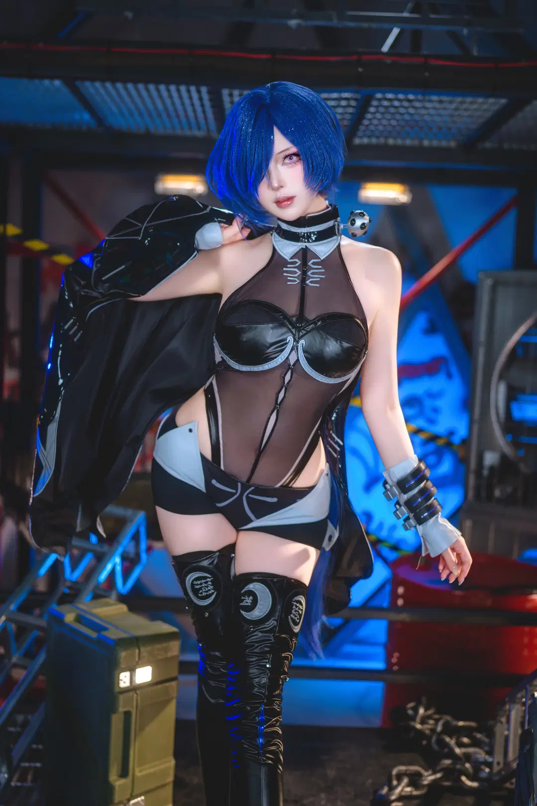 [Promeia cosplay] Zenless Zone Zero Execution Descends: An Ice Blade Pierces the Night by 蜂蜜橘子 - Image 4