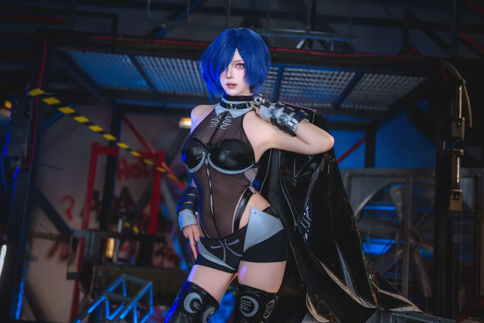[Promeia cosplay] Zenless Zone Zero Execution Descends: An Ice Blade Pierces the Night by 蜂蜜橘子 - Image 5