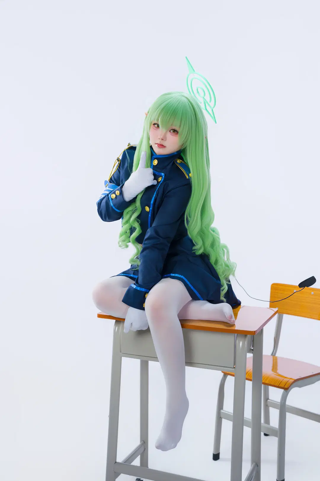 【橘光 橘望cos】碧藍檔案鐵道雙子的哈密瓜味日常 - 蜂蜜橘子 - 第4張