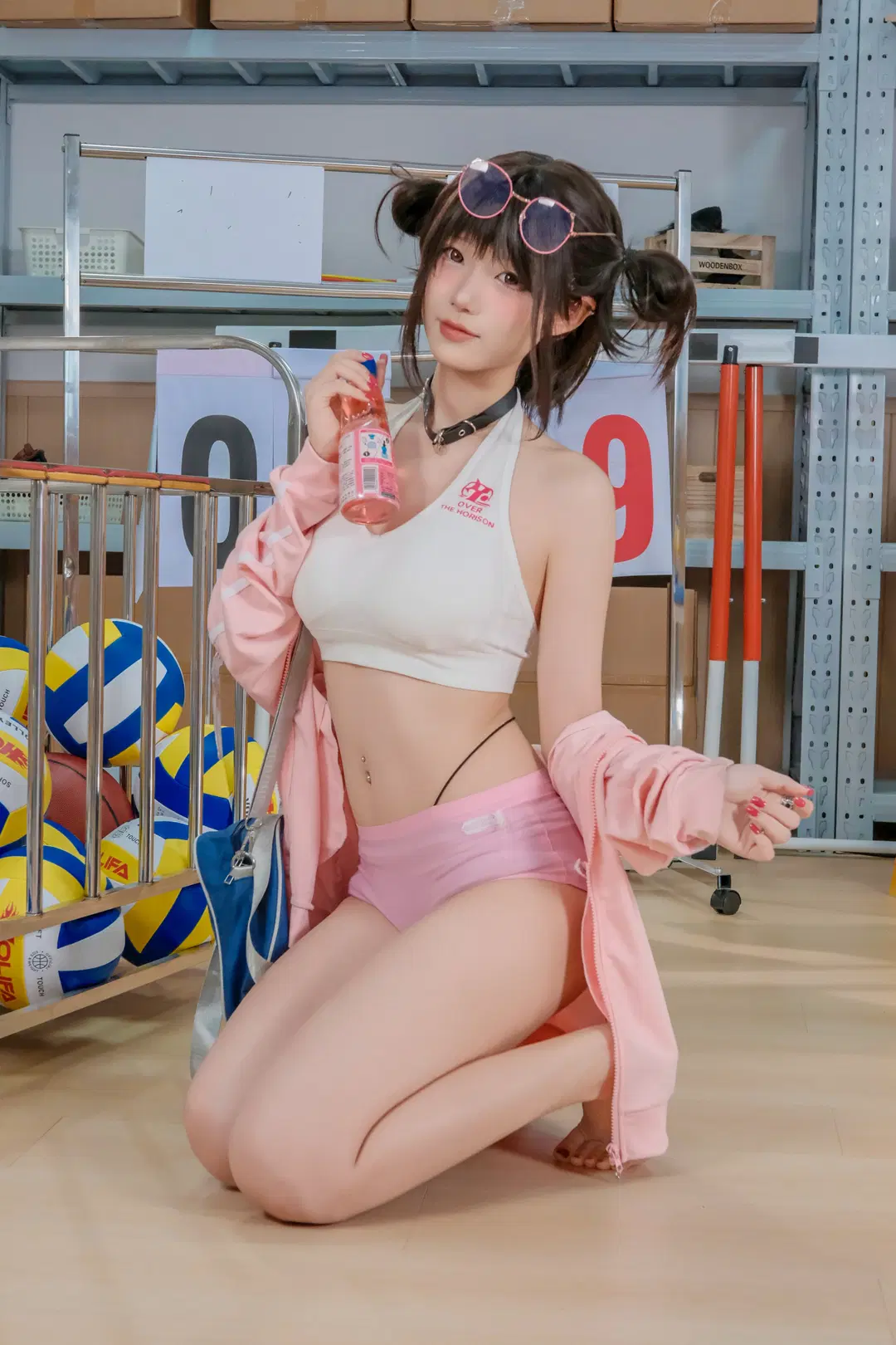 [Sora cosplay] Goddess of Victory: Nikke Spring Flight Sporty Style by 小白不小新_（常驻深圳开单中） - Image 3