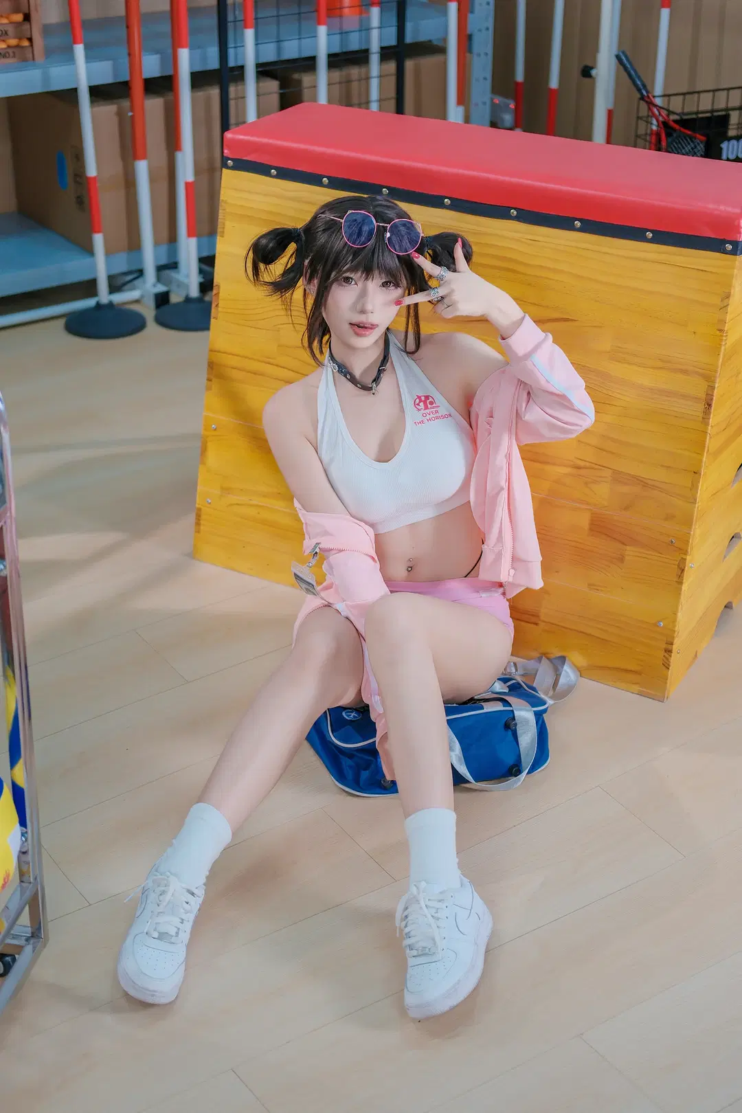 【ソラ コスプレ】勝利の女神：NIKKE 春のスポーティ少女コーデ - 小白不小新_（常驻深圳开单中） - 3枚目