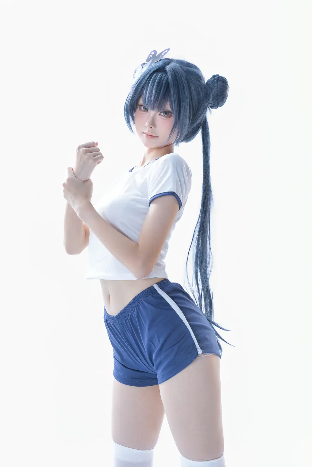 [Ryuge Kisaki cosplay] Blue Archive Gymnastics uniform Sporty style display by 小白不小新_（常驻深圳开单中） - Image 3