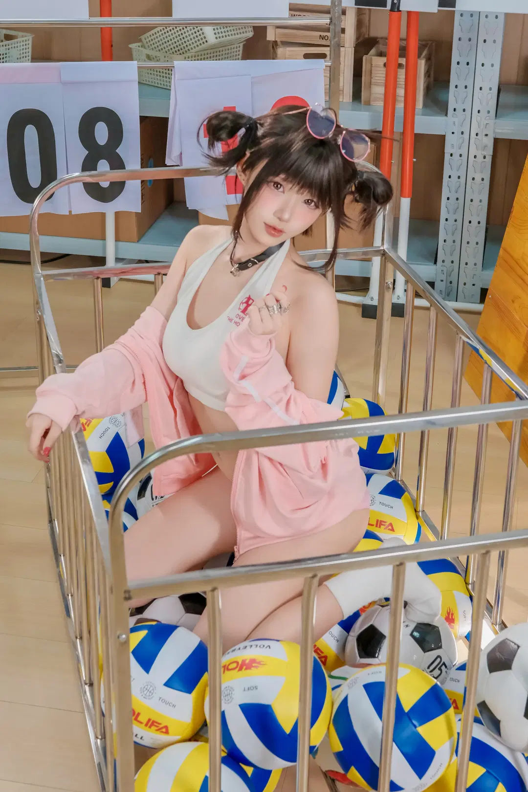 [Sora cosplay] Goddess of Victory: Nikke spring flight themed photoshoot by 小白不小新📸（常驻深圳开单中） - Image 4
