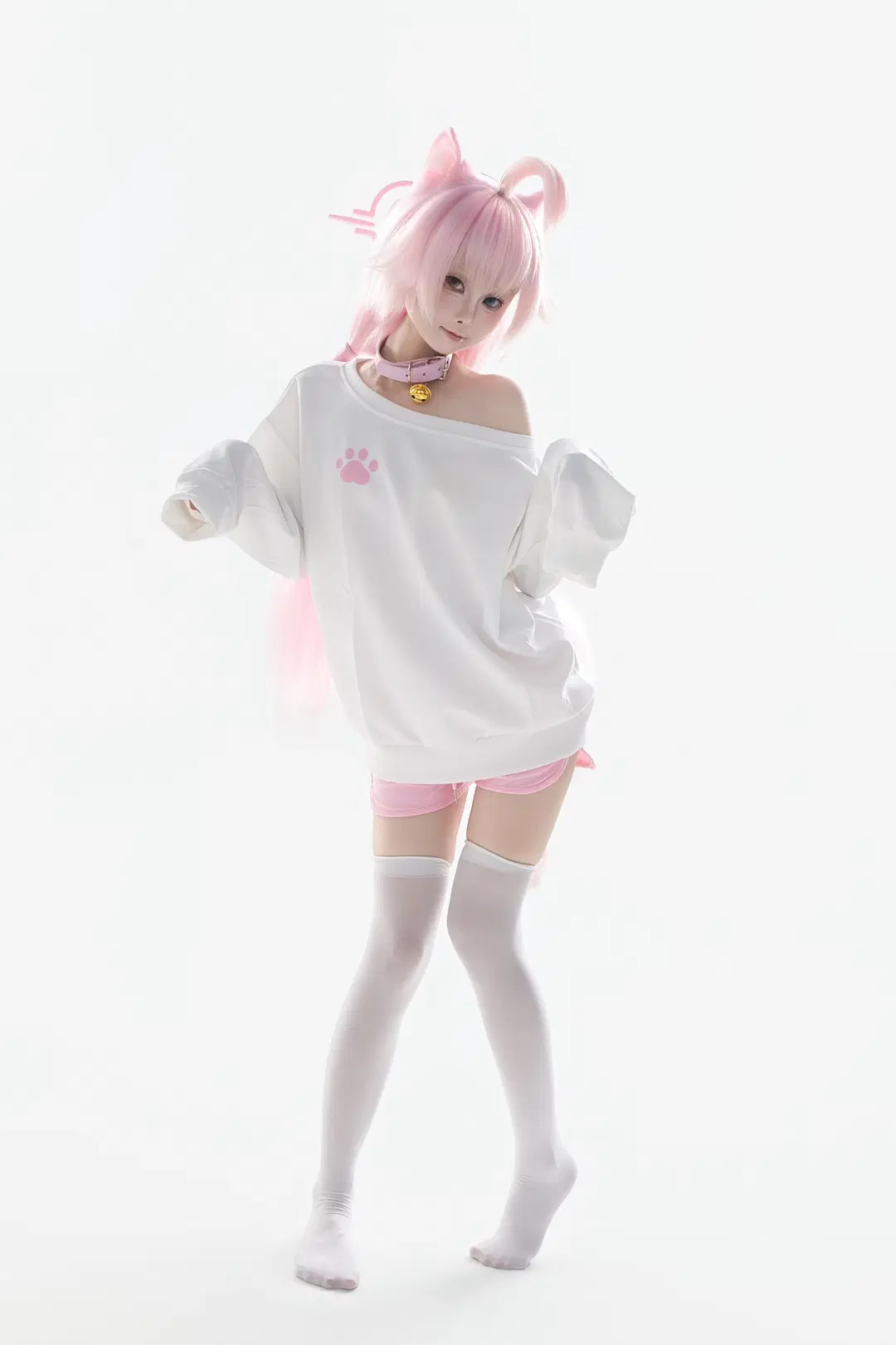 【小鸟游星野cos】蔚蓝档案的粉发猫耳少女 - 小白不小新📸（常驻深圳开单中） - 第2张