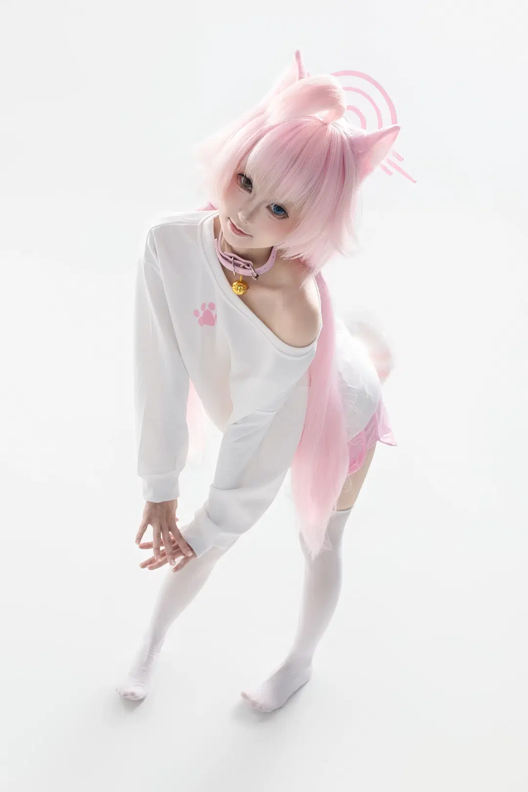 【小鳥遊ホシノ コスプレ】ブルーアーカイブ ピンクの子猫の日常 - 小白不小新_（常驻深圳开单中） - 2枚目