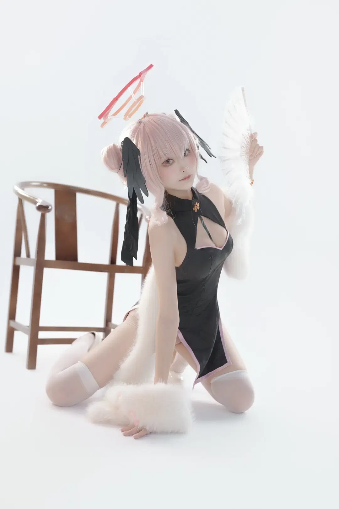 【下江コハル コスプレ】ブルーアーカイブ 中華娘 チャイナドレス姿のコハル - 小白不小新📸（常驻深圳开单中） - 3枚目