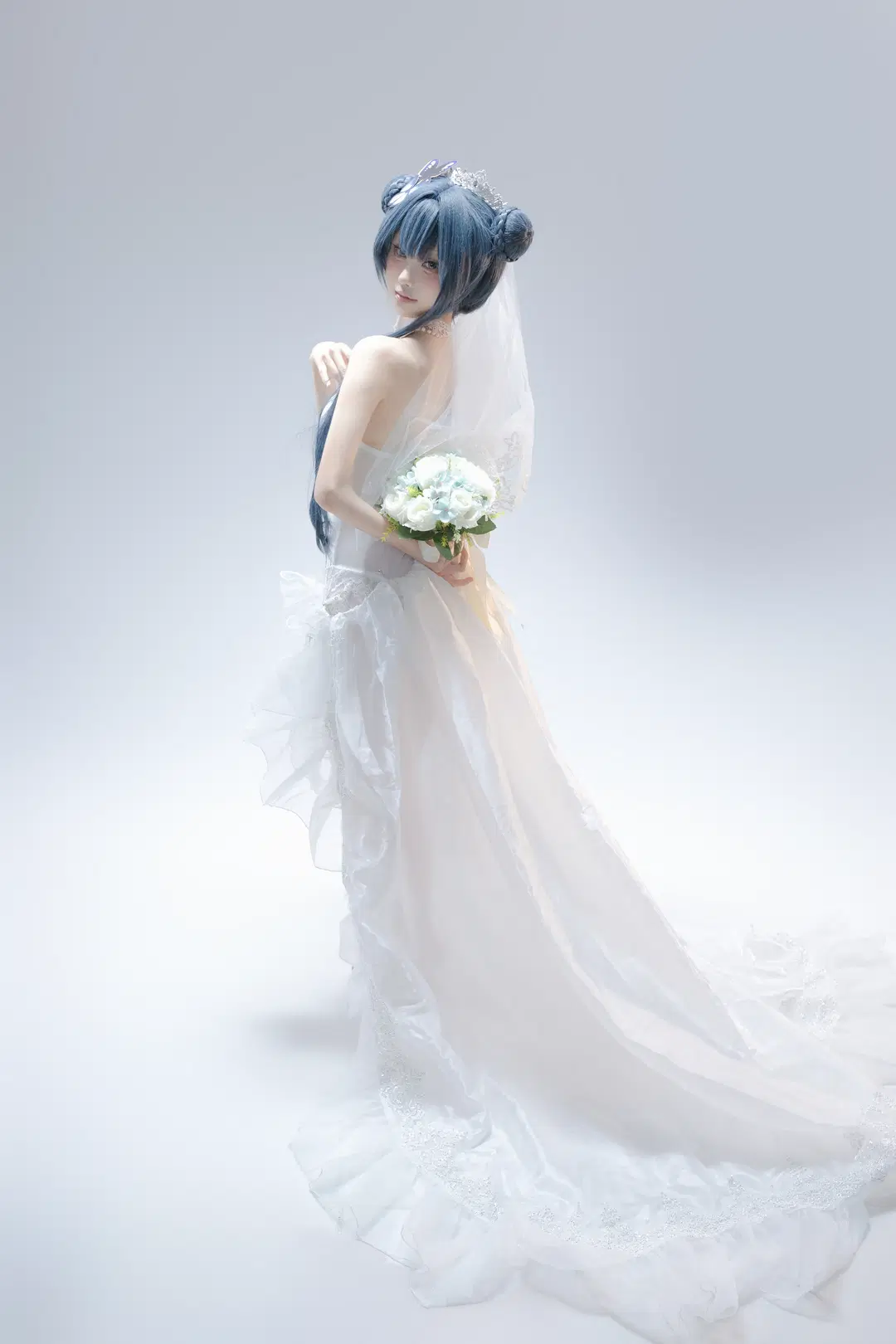 [Misaki cosplay] Blue Archive bridal promise by 小白不小新📸（常驻深圳开单中） - Image 3