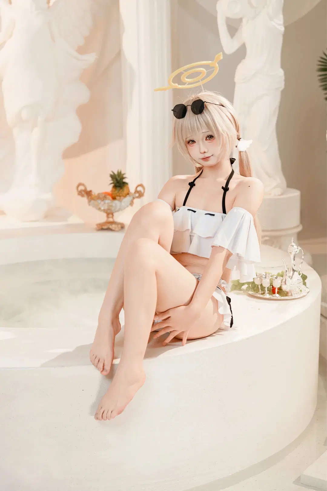 二次元, 泳装cos, 夏日玩水, 日富美cos, 索尼A7C2
