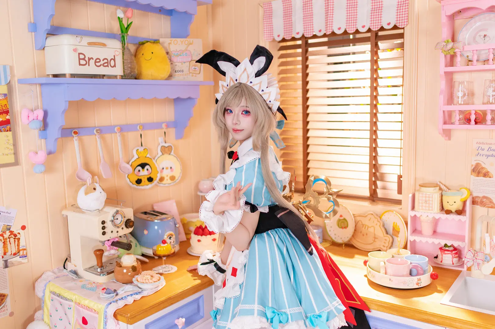 桑多涅cos, 原神, 爱丽丝cos, cosplay摄影, 惠州妹摄