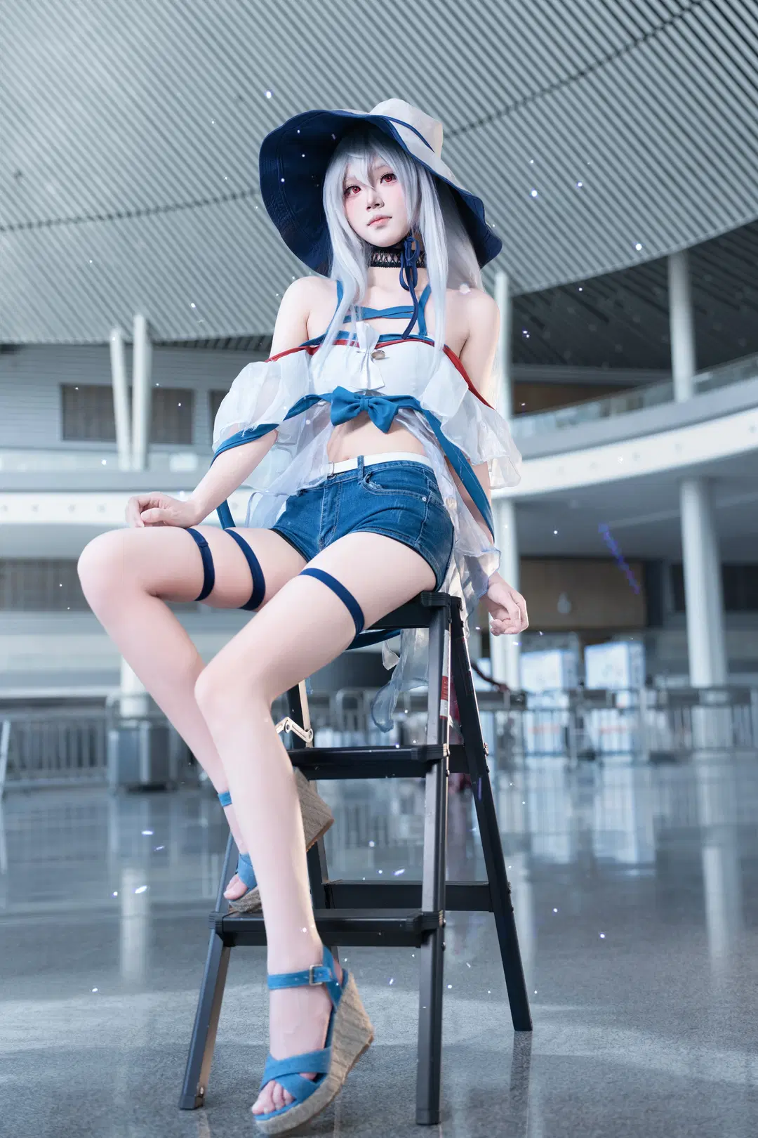 cosplay, 漫展返图, 斯卡蒂cos, 成都世界线, 二次元走进现实