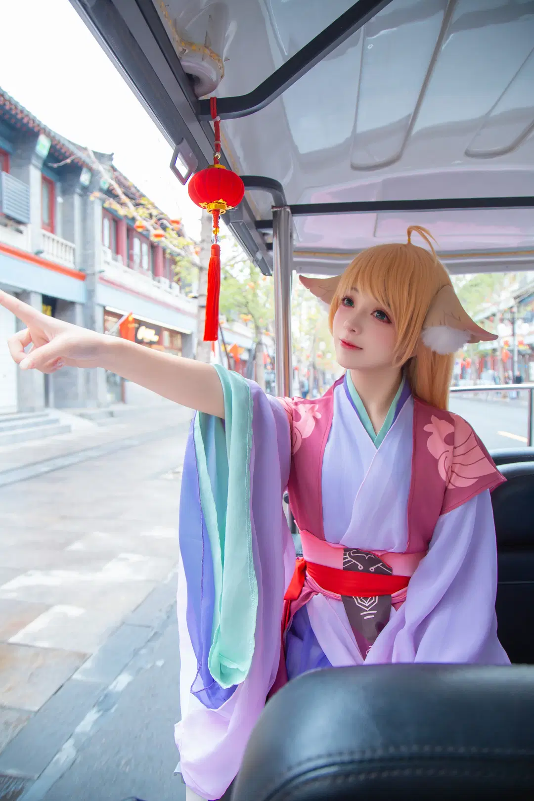 狐妖小红娘涂山苏苏cos：回忆2019年正定古城的拍摄之旅 - Jodi - 第3张
