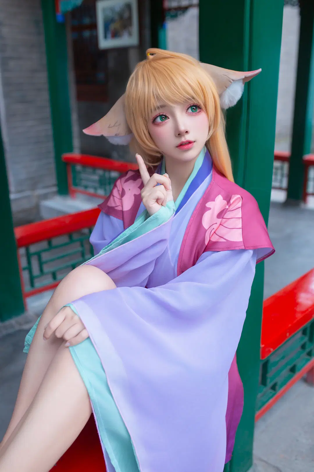 縁結びの妖狐ちゃん, コスプレ撮影, 塗山蘇蘇 コスプレ, 王奕萌, 正定古城