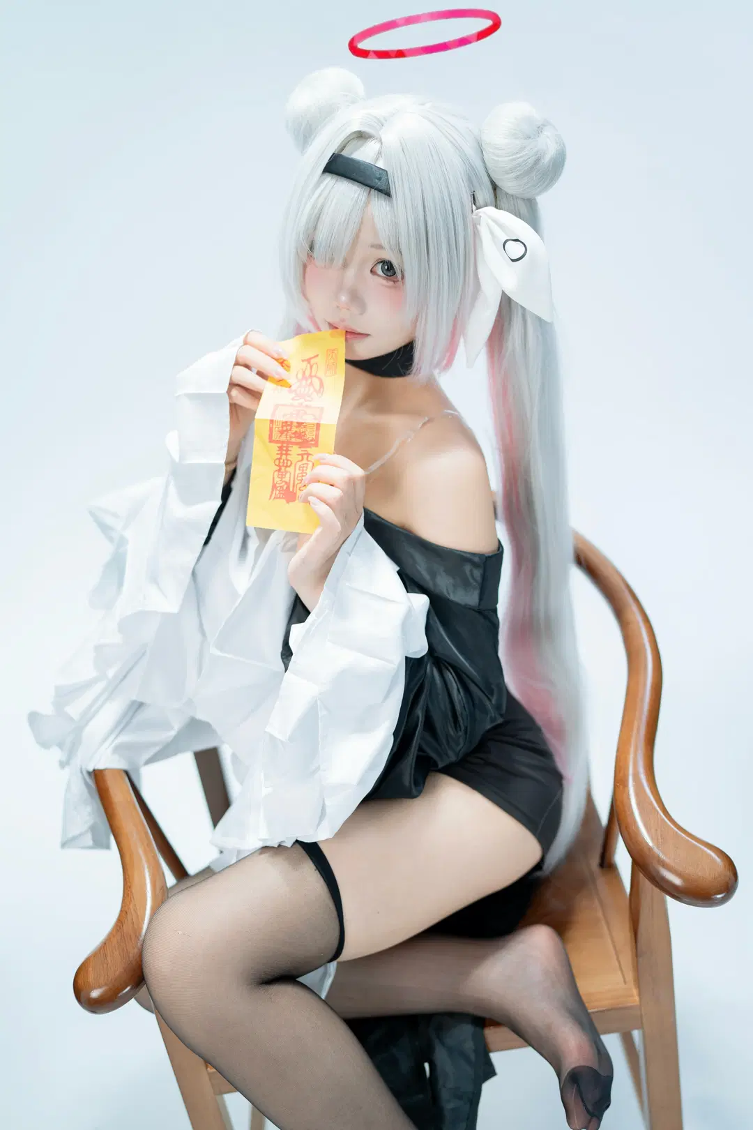 【プラナ コスプレ】『ブルーアーカイブ』小キョンシーがあなたを捕まえに来たよ - L同学不好好努力 - 3枚目