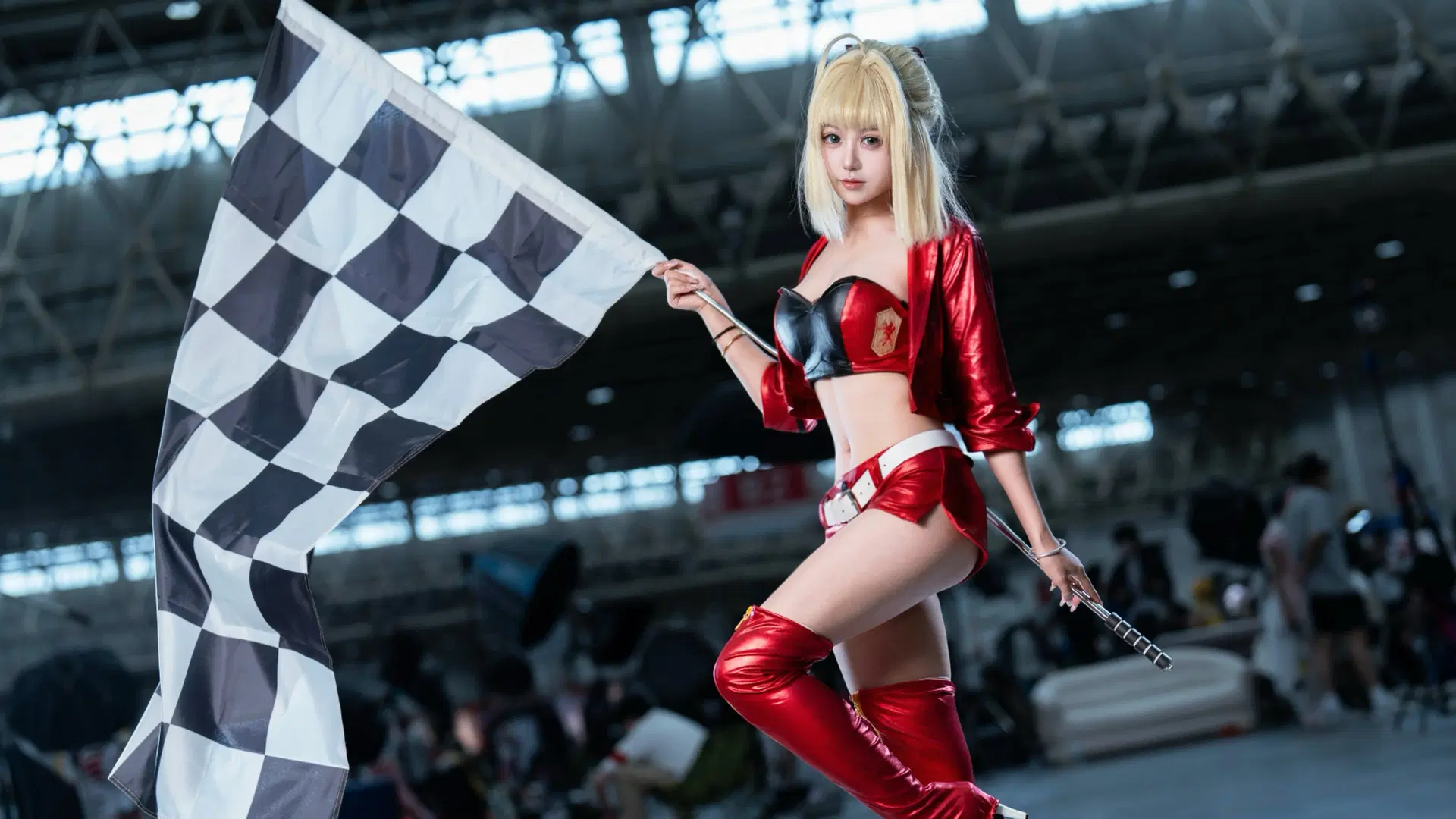 [Nero Cosplay] Fate/Grand Order Nero Racing Suit Convention Photo by L同学不好好努力 - Image 2
