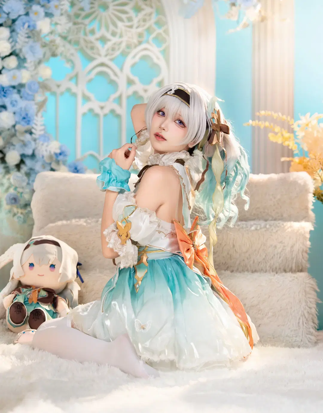 ホタル コスプレ『崩壊：スターレイル』夢幻の花海に刻む光と影の記録 - Calvin_Zhou - 3枚目