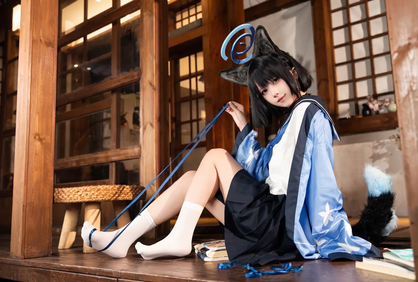 【桐生桔梗cos】碧藍檔案裡的和風狐耳少女 - Calvin_Zhou - 第3張