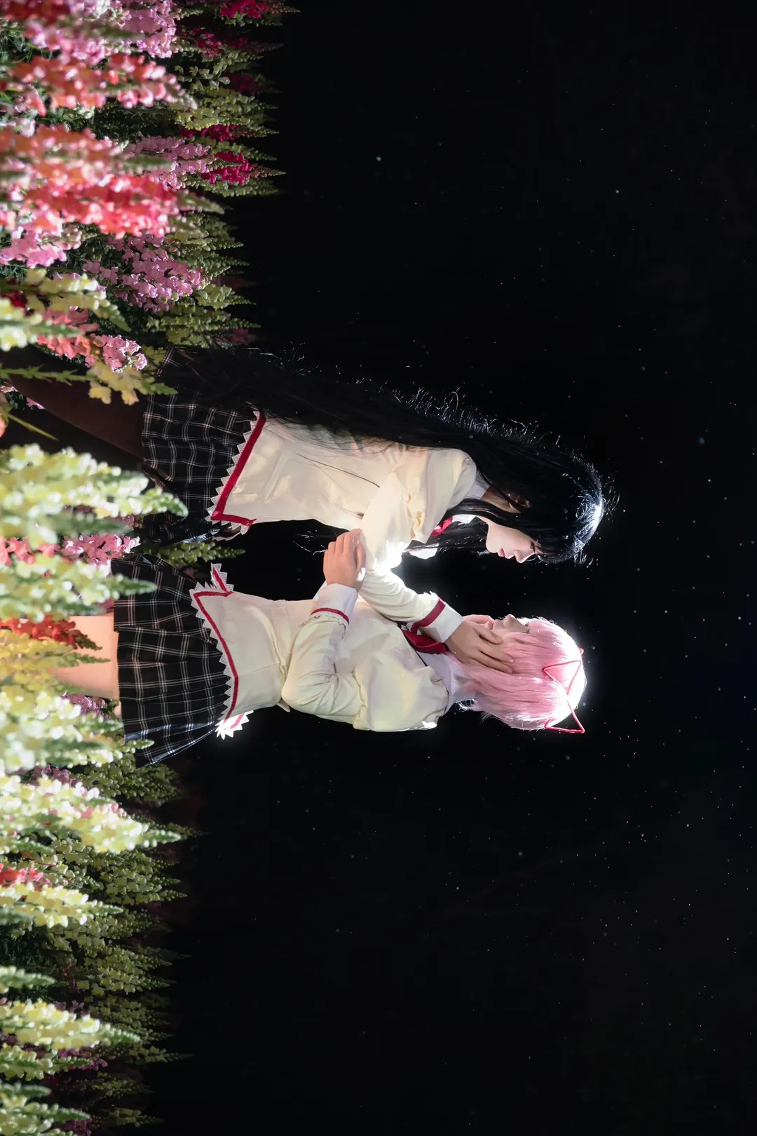 魔法少女小圆, 花海, 夜景, 黑丝, 焰圆cos - 第4张