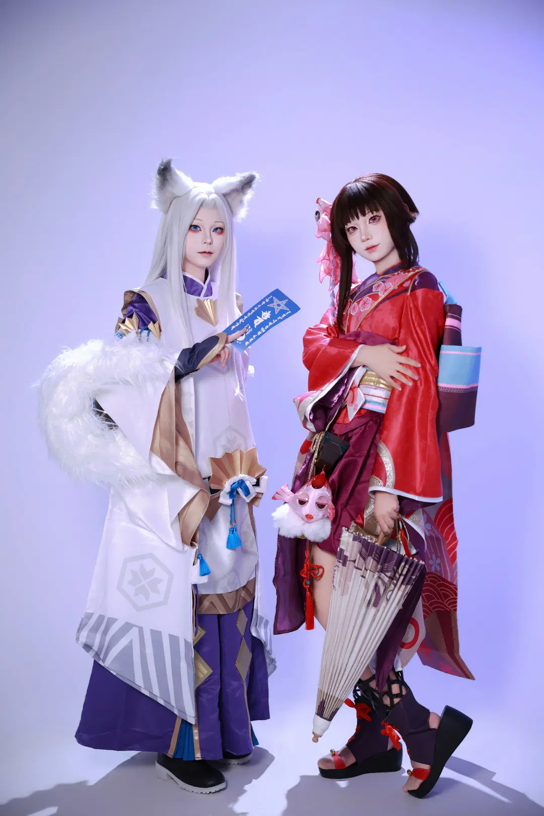 【神楽コスプレ】『陰陽師 10周年』平安京にて晴明と囲碁を打つ - 玛哈布芙达音 - 2枚目