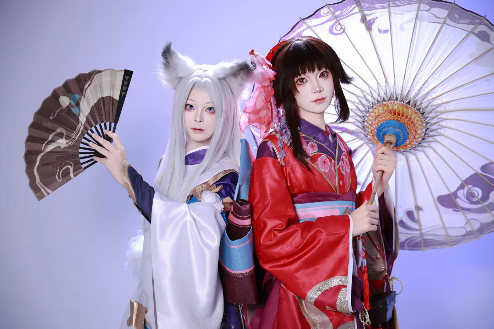 【神楽コスプレ】『陰陽師 10周年』平安京にて晴明と囲碁を打つ - 玛哈布芙达音 - 3枚目