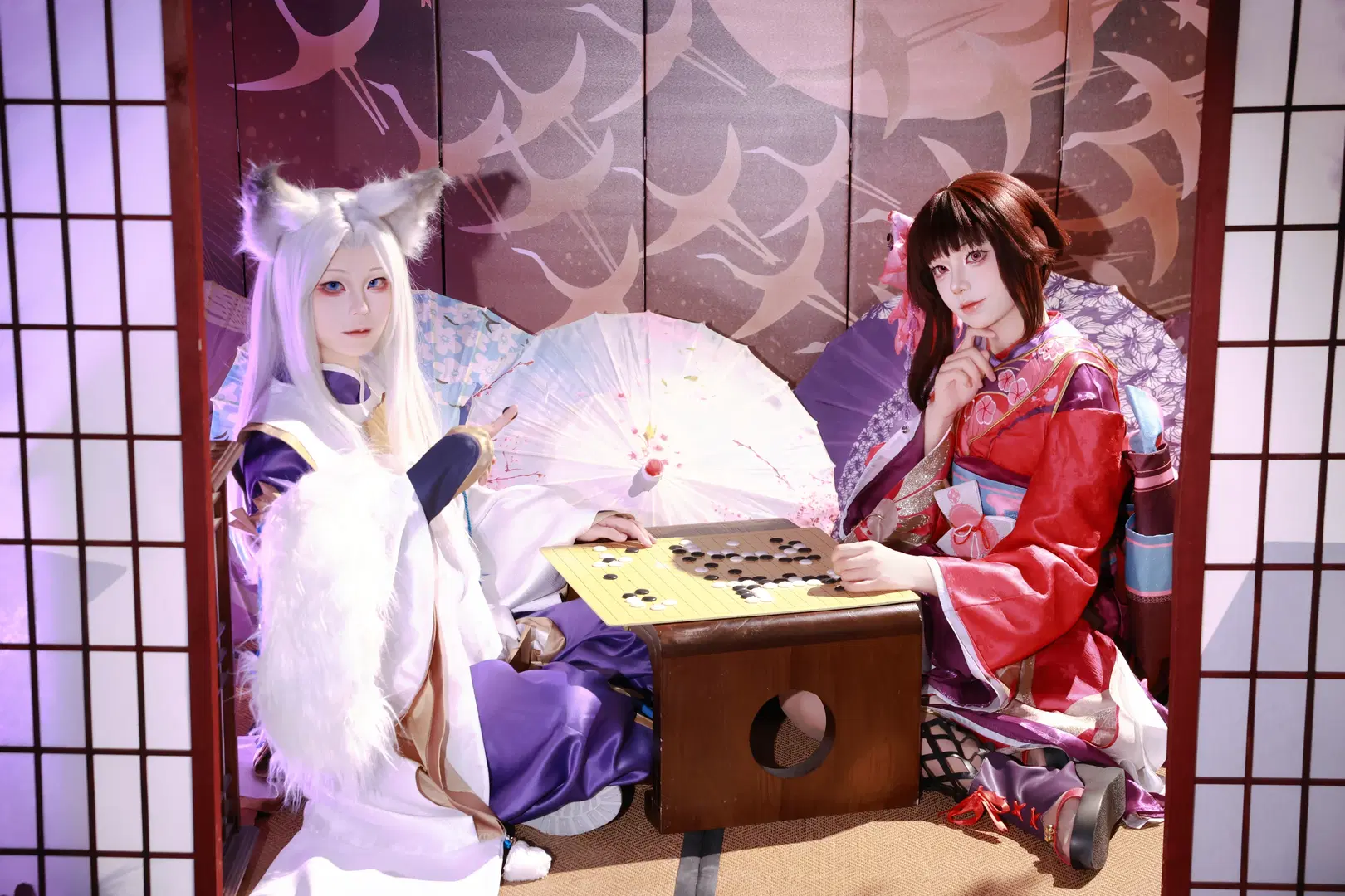 阴阳师, 神乐cos, 阴阳师十周年, 晴明cos, 黑网袜